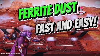 No Mans Sky How to get Ferrite Dust FAST [upl. by Calvin81]