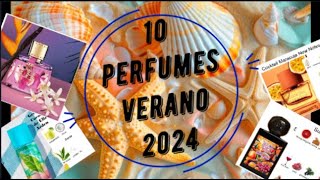 TOP 10 Los Mejores Perfumes de VERANO 2024 [upl. by Hahnert]