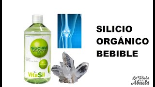 Silicio Orgánico Vitasil  ¿qué es y como tomarlo [upl. by Ayaros]