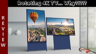 Samsung UHD vs QLED vs A Rotating TV or is it a fan [upl. by Bonacci129]