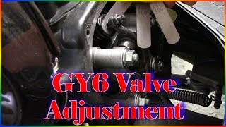 GY6 Valve Adjustment Tutorial [upl. by Mont557]