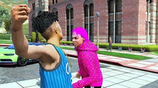 blueface vs takashi 6ix9ine real life mod [upl. by Josselyn]