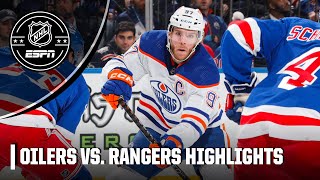 Rangers  Jets 1030  NHL Highlights 2023 [upl. by Ahseinod]