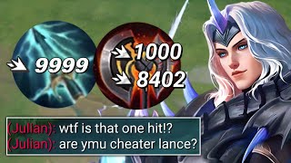 NEW LANCELOT UPDATED BUILD FOR ONE SHOT Lancelot Best Build 2024 [upl. by Flan]