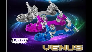 The Venus Skate Plate by Crazy Skates [upl. by Dael904]