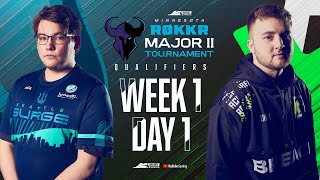 Call of Duty League 2022 Major II Qualifiers Week 1  Day 1 [upl. by Ayhdnas]