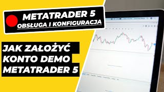 Instrukcja  Jak założyć konto demo u Brokera  Podstawy MetaTrader 5 MT5 [upl. by Trotter516]