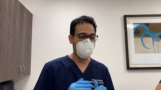 PRP platelet rich plasma scalp injection for hair loss by Dr Patel in Miami Florida [upl. by Anauq254]