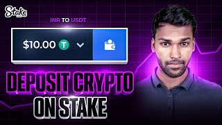 HOW TO DEPOSIT CRYPTO ON STAKE  DEPOSIT PROBLEM SOLUTION STAKE [upl. by Yknarf448]