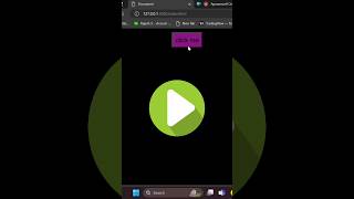 day 10  How to make a Button using HTML CSS  html webdesign webdevelopment websitedesign [upl. by Nisen]