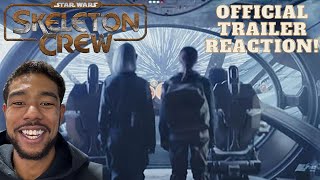 STAR WARS SKELETON CREW  OFFICIAL TRAILER REACTION  DISNEY  JUDE LAW [upl. by Livvy]