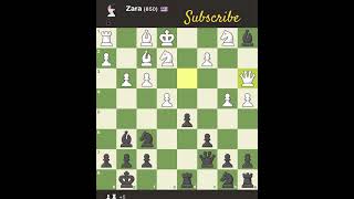 Kings Fianchetto Opening  CaroKann Defense Zara 850 Bot chess chessstrategy [upl. by Kaiulani]