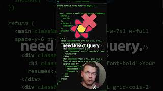 Do You Need React Query In Nextjs React Server Components nextjs nextjs13 reactjs webdev [upl. by Child]