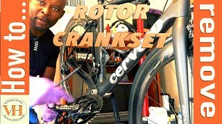 How to remove a Rotor Crank Arm [upl. by Ferren840]