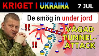 7 Jul Terrortunnlar Ryssarna TAR SIG FÖRBI Försvaret och Attackerar  Kriget i Ukraina förklaras [upl. by Lorollas545]