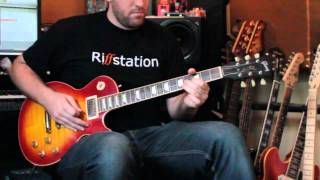 Martin G  Riffstation plays the solo from Sweet Child of Mine from Guns and Roses [upl. by Bushore480]