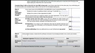 How to File Exempt on a W4 Form [upl. by Okihsoy]