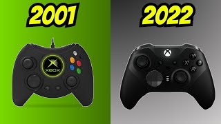 Evolution of Xbox Controllers 2001  2020 [upl. by Noella]