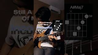 Still A Friend Of Mine  Incognito Guitar Strumming Cover With Chords shorts incognito [upl. by Yuk]