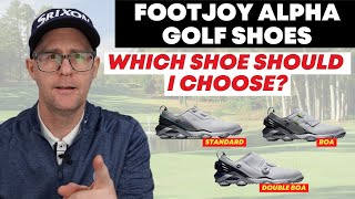 FootJoy Tour Alpha Range Review [upl. by Mortimer477]