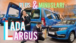 Lada largus xaqida tolliq OBZOR puliga arzidimi PILUS va MINUS taraflari [upl. by Alexandria526]