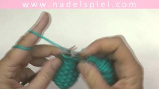 Stricken lernen mit eliZZZa 16  Knopfloch quer [upl. by Aidaas]