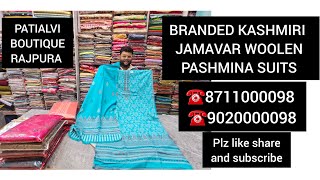 Branded Kashmiri jamavar woolen pashmina suits with weaving shawls ☎️9020000098 141124 [upl. by Shawnee]