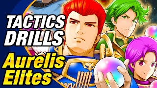 Fire Emblem Heroes  1 ORB Tactics Drills Grandmaster 102 Aurelis Elites FEH [upl. by Kier55]