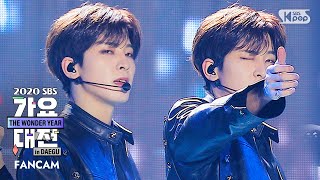 2020 가요대전 세븐틴 원우 24H SEVENTEEN WONWOO FanCam│2020 SBS Music Awards [upl. by Hnid158]