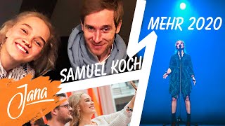 EMOTIONALER AUFTRITT auf der MEHR 2020  Treffen mit SAMUEL KOCH  Jana vloggt  71 [upl. by Elime]