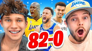 ALLTIME 820 NBA Team Challenge Vs Jesser [upl. by Alfonzo]