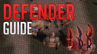 Obtaining all Defenders guide  Runescape 3 [upl. by Tirzah]