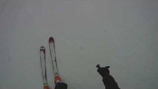 Descente ski de randonnée combe de Balme [upl. by Arodaeht]