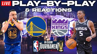 Golden State Warriors vs Sacramento Kings  Live PlayByPlay amp Reactions [upl. by Fan73]