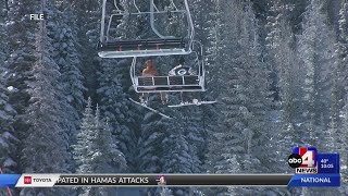 Missing snowboarder found trapped in Lake Tahoe ski gondola after 15 hours [upl. by Furey]