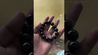 Red garnet stone bracelet 14mm for sell 😇alifagate beads crystals stone healing crystalstone [upl. by Idnor]