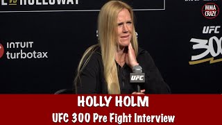 Holly Holm responds to Ronda Rousey concussion comments “She wasn’t better than me” [upl. by Alleber]