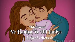 Ve Haniya Ve Dil Janiya Udaariyan song  SLOWED  REVERB [upl. by Adnolat679]