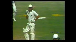 Imran Smashes 3 sixes in One over to Joel Garner Rothmans Cup 1985 [upl. by Adelice775]