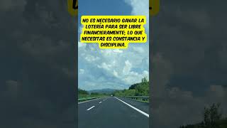 Cómo ser libre financieramente sin ganar la lotería shorts viralshorts riqueza finanzas exito [upl. by Rafaela]