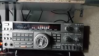 Radio Hítmix via Akenzo 6285 kHz 31122023 before cd Kenwood R5000 Loop antenna [upl. by Euphemie]