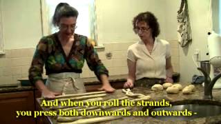 Eat In Good Health  How to Braid Challah [upl. by Nessej]