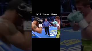 Canelo Alvarez VS Kirkland Alvarez Knocks Kirkland DownBA Sportee8wf boxing heavyweightboxer [upl. by Origra]