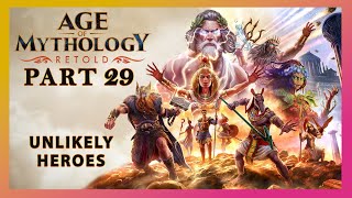 Age of Mythology Retold  Titan Campaign Gameplay Walkthrough Part 29  Unlikely Heroes [upl. by Crain]