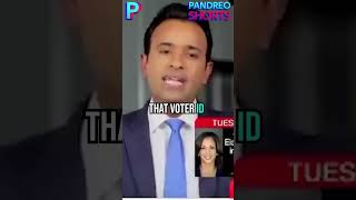 Vivek Ramaswamy Destroys Woke Interviewer On Voter ID shorts [upl. by Trahern999]