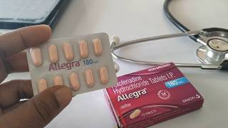 Allegra Tablet Review in hindi by medi info [upl. by Uttica]