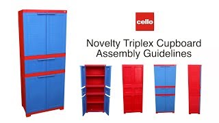 How to Assemble Cello Novelty Triplex Cupboard [upl. by Martell]