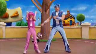 LazyTown Bing Bang Russian [upl. by Suilienroc]