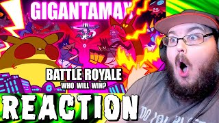 GIGANTAMAX Pokemon Battle Royale 💥 Collab With Lockstin amp Gnoggin Loud Sound Warning REACTION [upl. by Delly960]