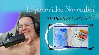 1 Spielevideo im November 2024  Spartöpfe befüllen  Wochenbudget € 90 [upl. by Nnyre773]